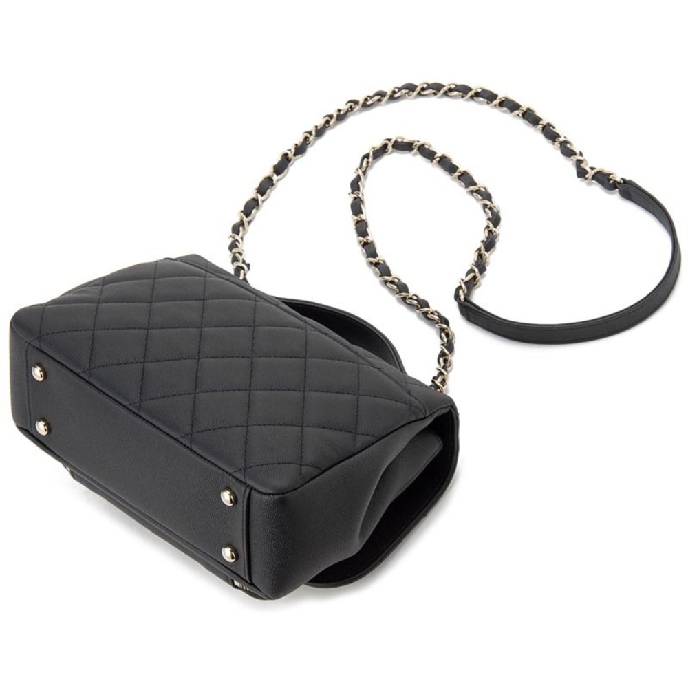 Chanel Flap Caviar Skin Handbag